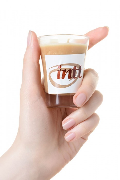 Массажная свеча для поцелуев Nutella с ароматом Нутеллы - 30 гр. - INTT - купить с доставкой в Москве