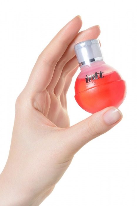 Массажное масло FRUIT SEXY Raspberry с ароматом малины и разогревающим эффектом - 40 мл. - INTT - купить с доставкой в Москве