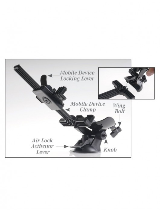 Прозрачный автоматический мастурбатор-анус Mega-Bator Ass - Pipedream - в Москве купить с доставкой