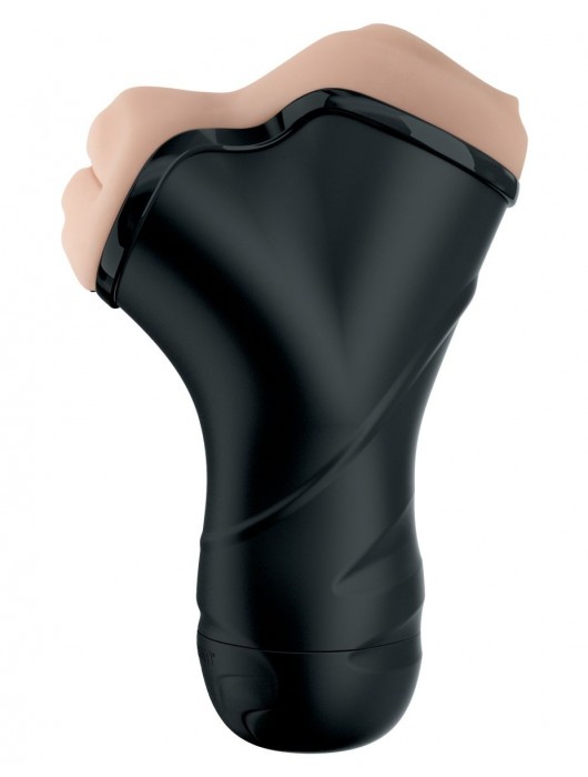 Мастурбатор в колбе с двумя тоннелями Double Penetration Vibrating Stroker - Pipedream - в Москве купить с доставкой