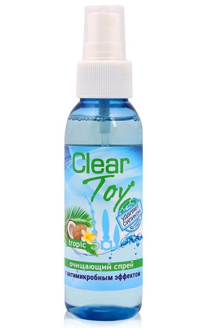Очищающий спрей для игрушек CLEAR TOY Tropic - 100 мл. - Биоритм - купить с доставкой в Москве