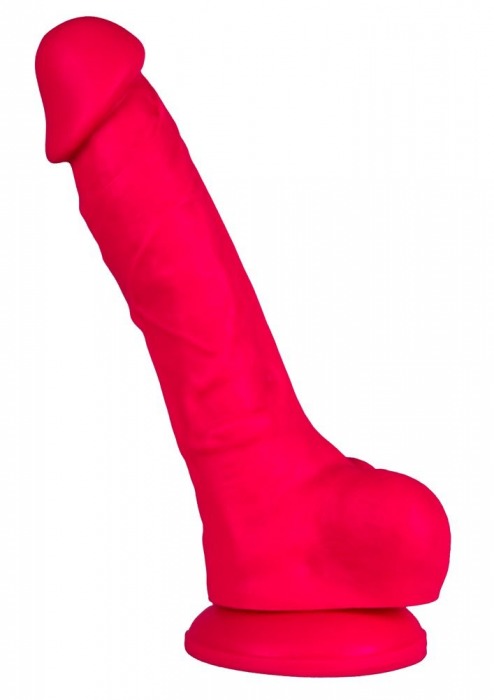 Розовый фаллоимитатор-реалистик Adam S - 18,5 см. - Adrien Lastic