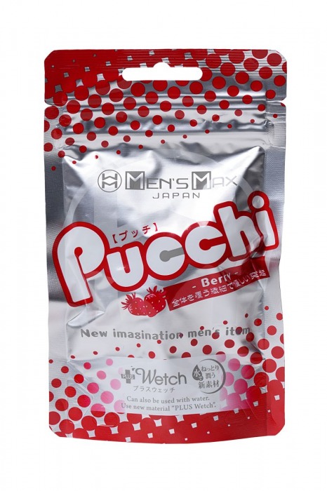 Фигурный мастурбатор MensMax Pucchi - BERRY - Men sMax - в Москве купить с доставкой