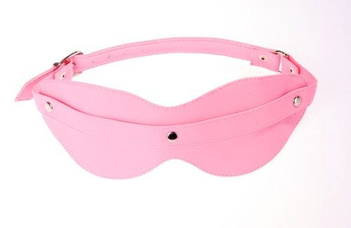 Розовая маска на регулируемом ремешке - Le Frivole - купить с доставкой в Москве