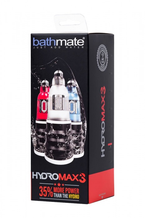 Прозрачная гидропомпа HydroMAX3 - Bathmate - в Москве купить с доставкой