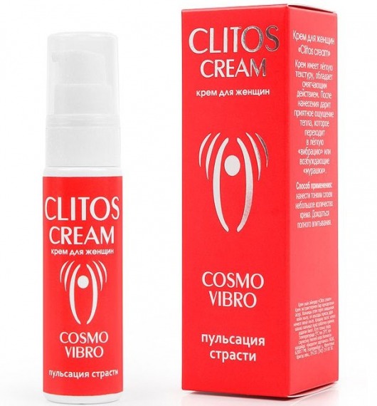 Возбуждающий крем для женщин Clitos Cream - 25 гр. - Биоритм - купить с доставкой в Москве