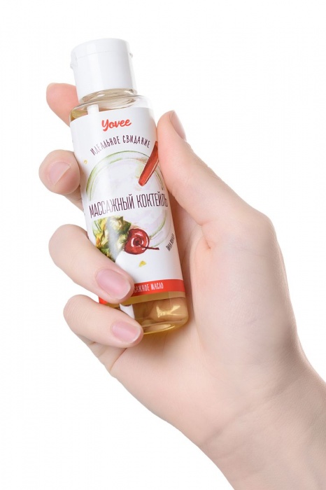 Масло для массажа «Массажный коктейль» с ароматом пина колады - 50 мл. - ToyFa - купить с доставкой в Москве