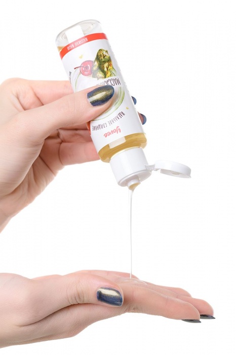 Масло для массажа «Массажный коктейль» с ароматом пина колады - 50 мл. - ToyFa - купить с доставкой в Москве