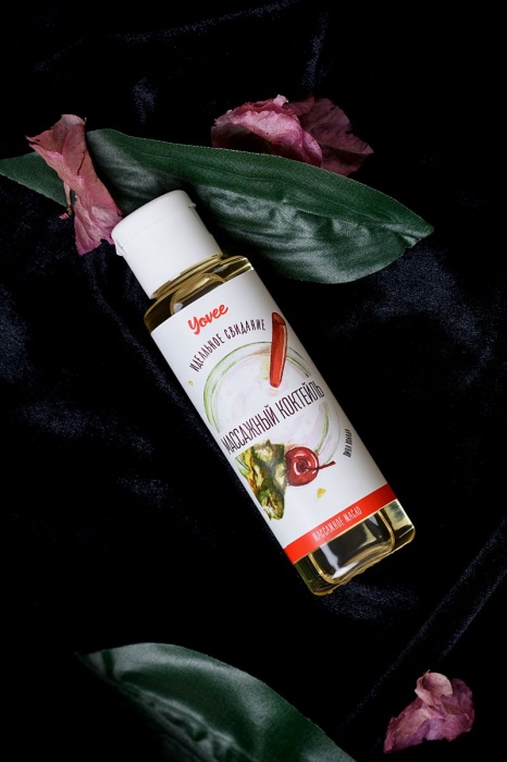 Масло для массажа «Массажный коктейль» с ароматом пина колады - 50 мл. - ToyFa - купить с доставкой в Москве