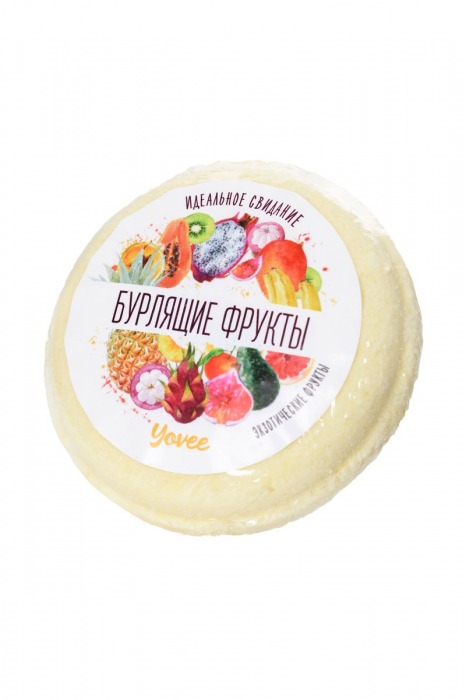 Бомбочка для ванны «Бурлящие фрукты» с ароматом экзотических фруктов - 70 гр. -  - Магазин феромонов в Москве