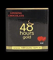 Возбуждающий шоколад 48 hours gold - 16 гр. - 48 Hours - купить с доставкой в Москве