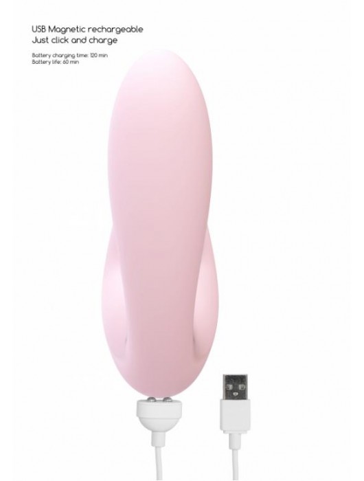 Розовый вибратор для G-точки Irresistible Desirable с бесконтактной клиторальной стимуляцией - Irresistible