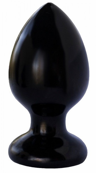 Черная анальная пробка MAGNUM 8 - 11,5 см. - LOVETOY (А-Полимер)