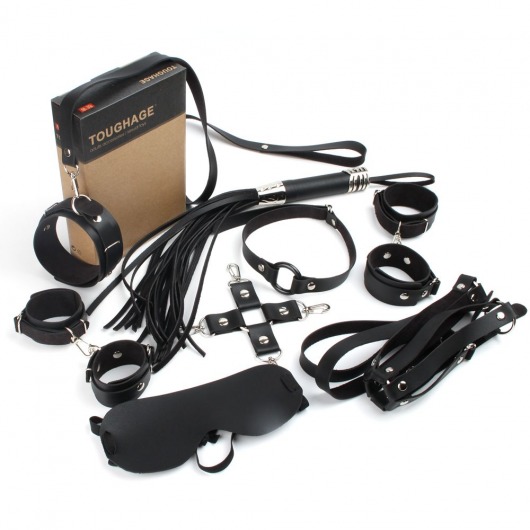 Черный набор БДСМ-девайсов Bandage Kits - Vandersex - купить с доставкой в Москве