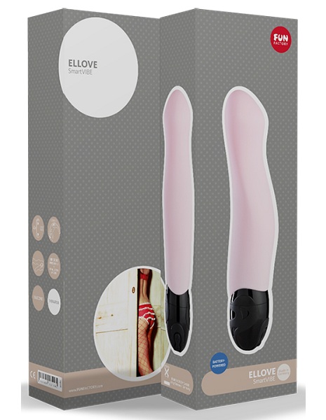 Розовый вибромассажёр Ellove - Fun Factory