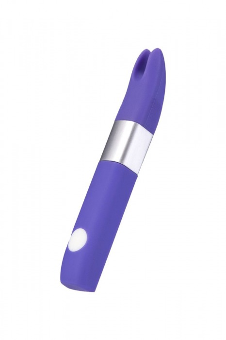 Фиолетовый клиторальный вибромассажёр Qvibry - Qvibry
