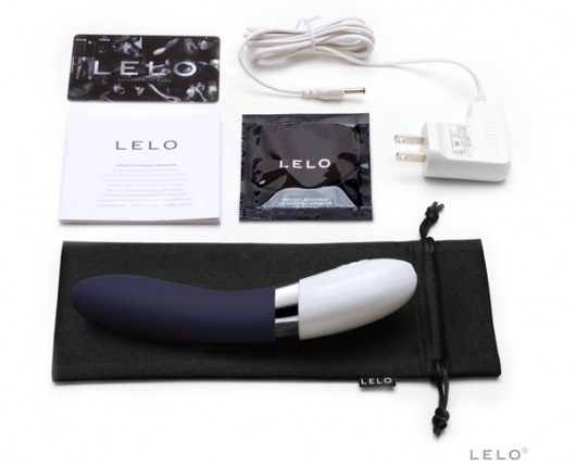 Синий перезаряжаемый вибратор Liv 2 Blue - 17,4 см. - Lelo