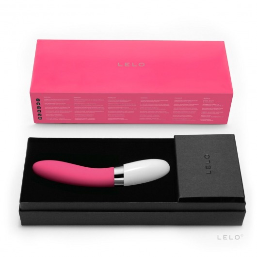 Розовый перезаряжаемый вибратор Liv 2 Cerise - 17,4 см. - Lelo