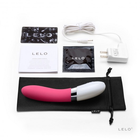 Розовый перезаряжаемый вибратор Liv 2 Cerise - 17,4 см. - Lelo