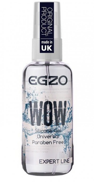 Универсальная смазка на силиконовой основе EGZO WOW Expert Line - 50 мл. - EGZO - купить с доставкой в Москве
