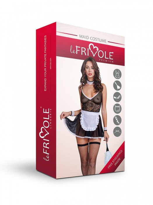 Изящный костюм невинной горничной - Le Frivole купить с доставкой