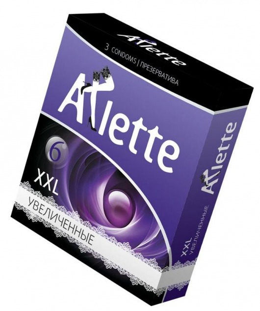 Презервативы Arlette XXL увеличенного размера - 3 шт. - Arlette - купить с доставкой в Москве
