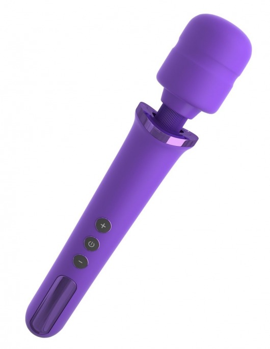 Фиолетовый вибромассажер Rechargeable Power Wand - Pipedream