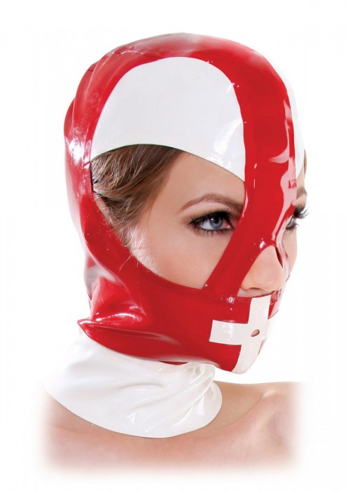 Красно-белый шлем на молнии - Pipedream - купить с доставкой в Москве