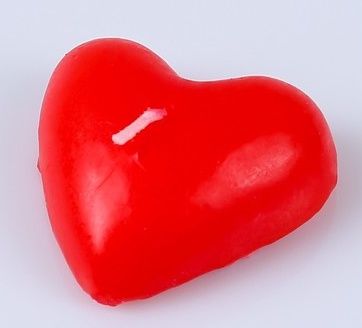 Красная свеча в форме сердца - Сима-Ленд - купить с доставкой в Москве