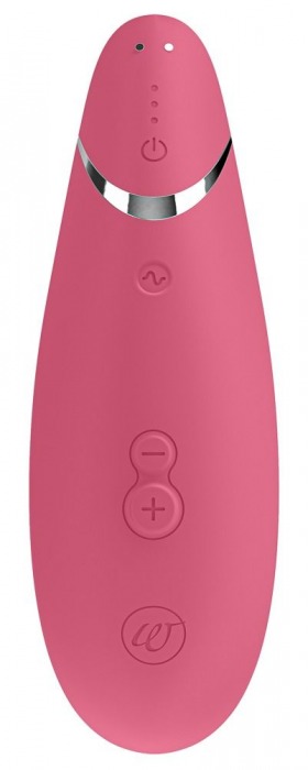 Розовый бесконтактный клиторальный стимулятор Womanizer Premium - Womanizer