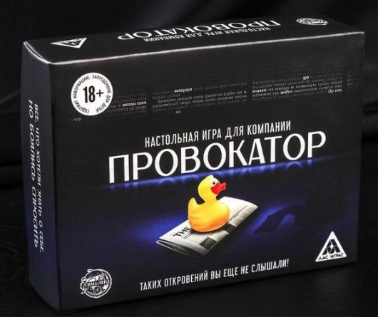 Настольная откровенная игра  Провокатор - Сима-Ленд - купить с доставкой в Москве