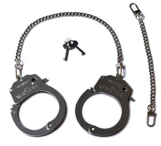 Эксклюзивные наручники со сменными цепями - Le Frivole - купить с доставкой в Москве