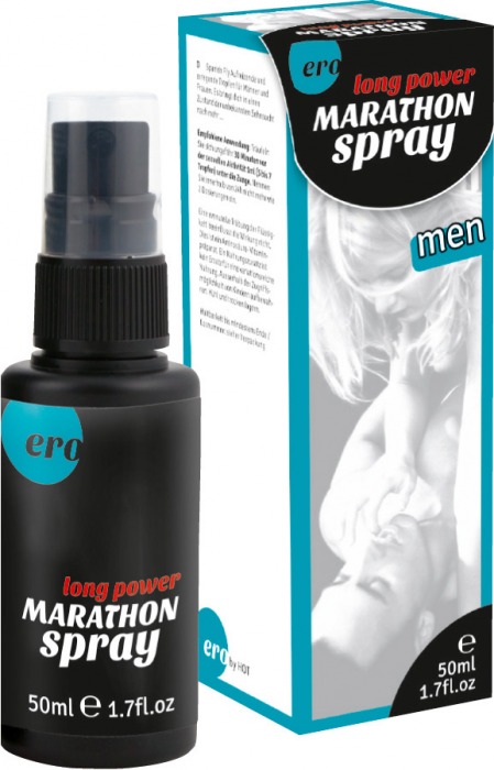 Пролонгирующий спрей для мужчин Long Power Marathon Spray - 50 мл. - Ero - купить с доставкой в Москве