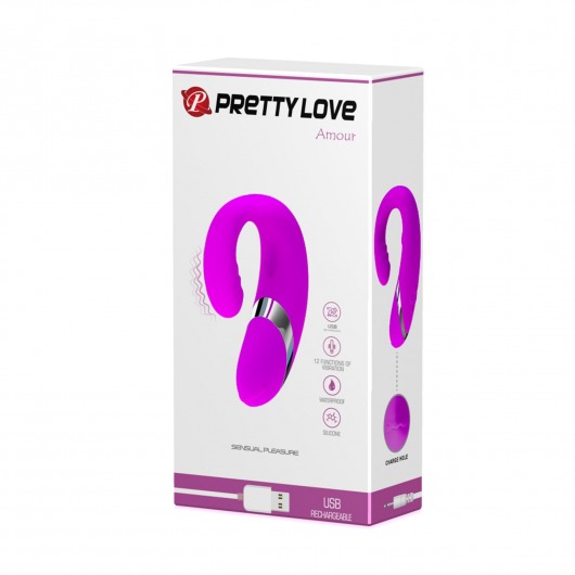 Перезаряжаемый анальный вибромассажёр Amour - Baile