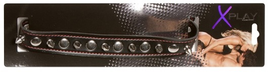 Ошейник с шипами X-Play Spiked Collar - Allure Lingerie - купить с доставкой в Москве