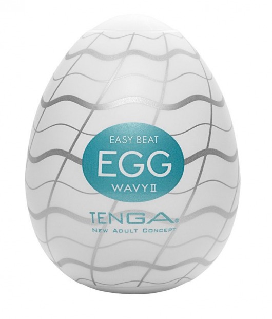 Мастурбатор-яйцо EGG Wavy II - Tenga - в Москве купить с доставкой