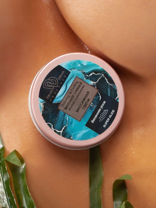 Массажная свеча  Весенняя роса - БиоМед - купить с доставкой в Москве