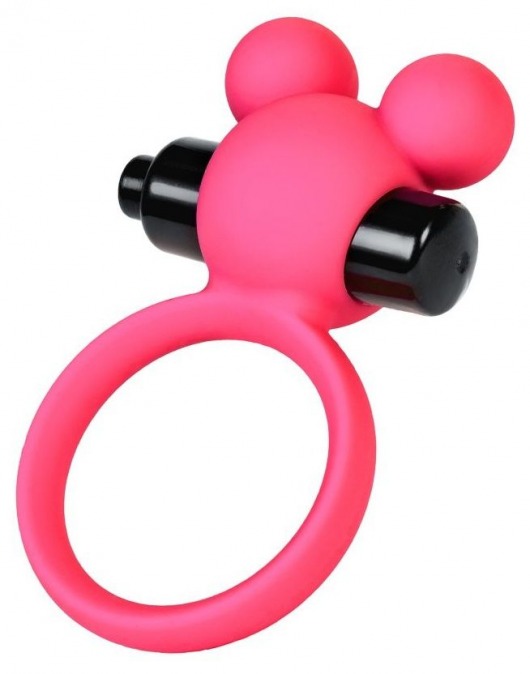 Розовое виброкольцо на пенис A-Toys - A-toys - в Москве купить с доставкой