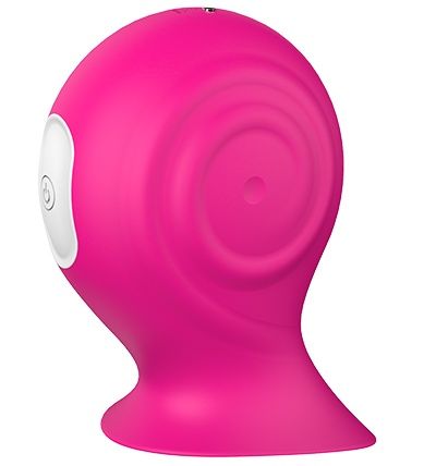 Розовый клиторальный стимулятор PLEASURE SNAIL - Dream Toys