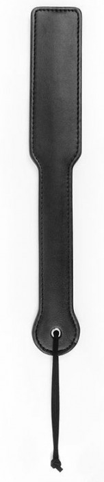 Черная гладкая шлепалка NOTABU с широкой ручкой - 32 см. - Bior toys - купить с доставкой в Москве