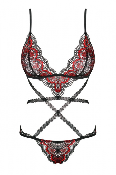 Роскошное женсконе боди Megies - Obsessive купить с доставкой