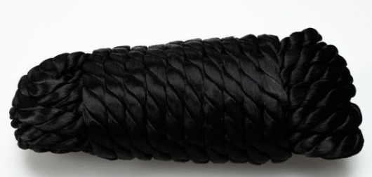 Черная нейлоновая веревка для связывания - 5,5 м. - Джага-Джага - купить с доставкой в Москве