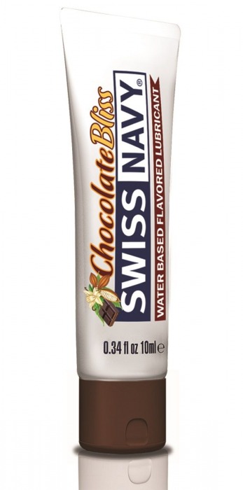 Лубрикант с ароматом шоколада Swiss Navy Chocolate Bliss Lube - 10 мл. - Swiss navy - купить с доставкой в Москве