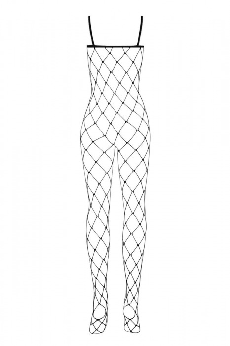 Роскошный комбинезон в крупную сетку - Obsessive купить с доставкой