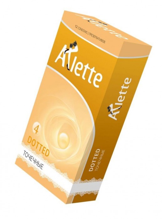 Презервативы Arlette Dotted с точечной текстурой - 12 шт. - Arlette - купить с доставкой в Москве