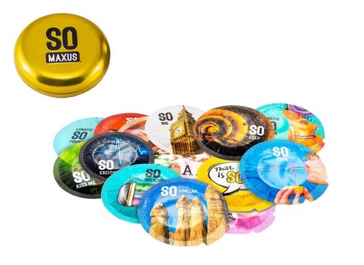 Презервативы с точками и рёбрами в металлическом кейсе MAXUS Special - 15 шт. - Maxus - купить с доставкой в Москве