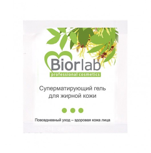 Суперматирующий гель BiorLab для жирной кожи - 3 гр. -  - Магазин феромонов в Москве