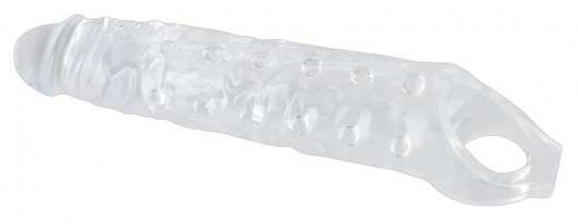 Прозрачная закрытая насадка Crystal Skin Penis Sleeve - 27,8 см. - Orion - в Москве купить с доставкой