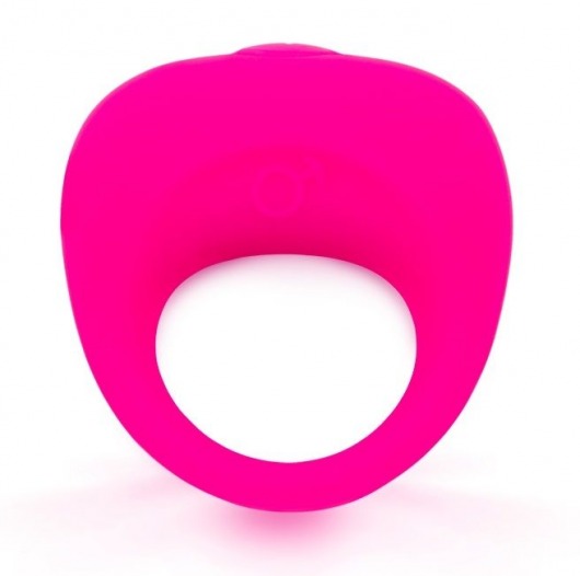Розовое эрекционное кольцо с вибрацией - Brazzers - в Москве купить с доставкой