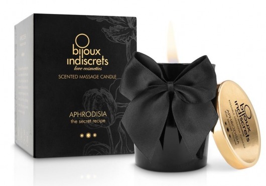 Массажная свеча Aphrodisia с цветочным ароматом - 70 мл. - Bijoux Indiscrets - купить с доставкой в Москве